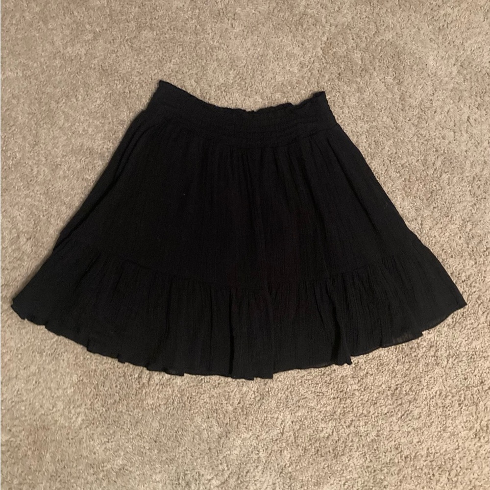Old Navy Black Gauze Coverup Swim Skirt  XS